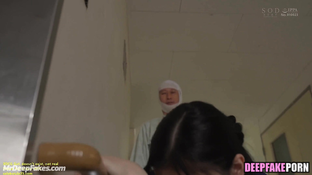 (지수 블랙핑크) sudden sex with nurse and her patient / Jisoo hospital ai scene