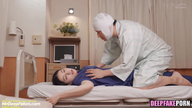 (지수 블랙핑크) sudden sex with nurse and her patient / Jisoo hospital ai scene