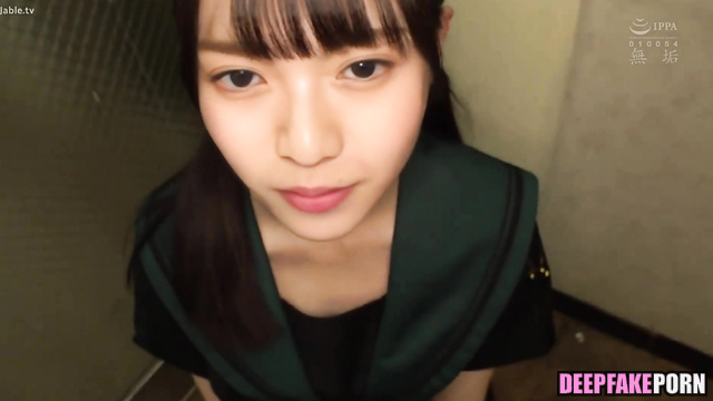 Teen made blowjob to old fart on the stairs ai Asuka Saito 齋藤 飛鳥 乃木坂46 [PREMIUM]