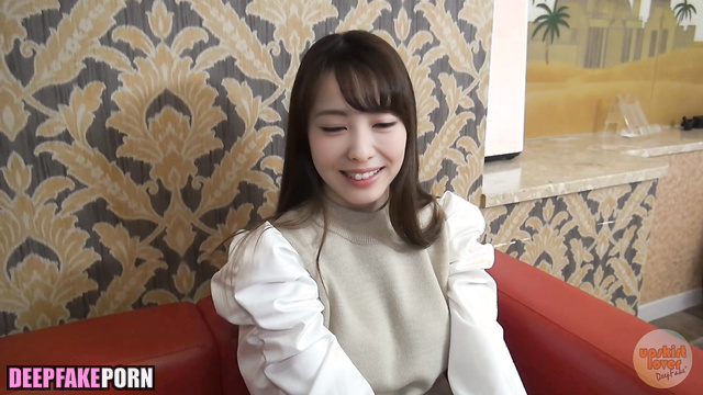 Someone entered her hairy pussy - Minami Hamabe (浜辺美波 アダルトビデオ) A.I. [PREMIUM]