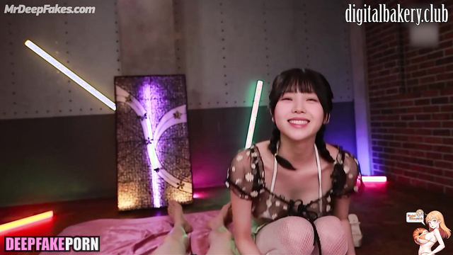 Stranger jerking off on her masturbation / Karina (카리나 에스파) fake porn