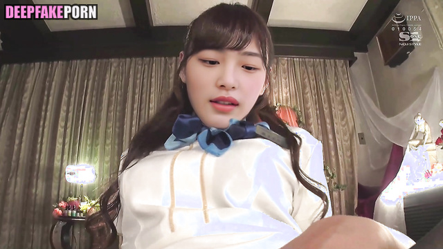 Stranger suddenly cumed on her pantyhose - Minji (ニュージーンズ フェイクポルノ) ai [PREMIUM]