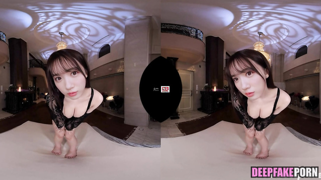 VR セックスシーン sex scene of Mei Nagano 永野 芽郁 picking the hottest lingerie