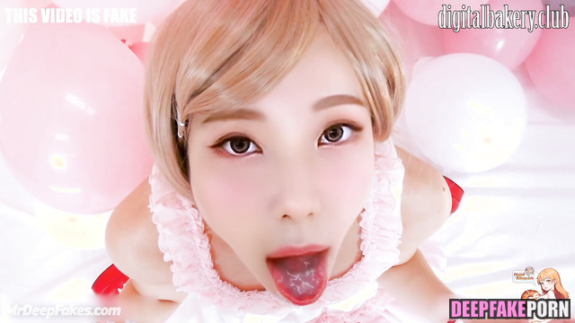 Her dirty mouth wants more cum / threesome with JinSoul (진솔 이달의 소녀) A.I.