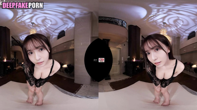 アダルトビデオ VR adult video of sexy Neru Nagahama 長濱ねる in her best lingerie