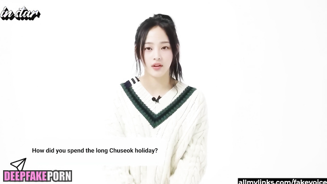 Fake Minji fucking on the floor with old fart / ニュージーンズ ディープフェイク エロ