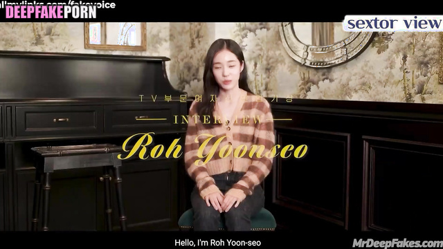 Fake Roh Yoon-Seo (노윤서 딥 페이크 에로틱) showed a guy all her sex skills