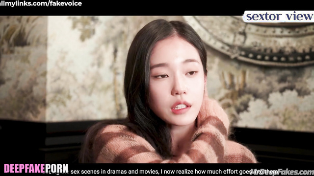 Fake Roh Yoon-Seo (노윤서 딥 페이크 에로틱) showed a guy all her sex skills