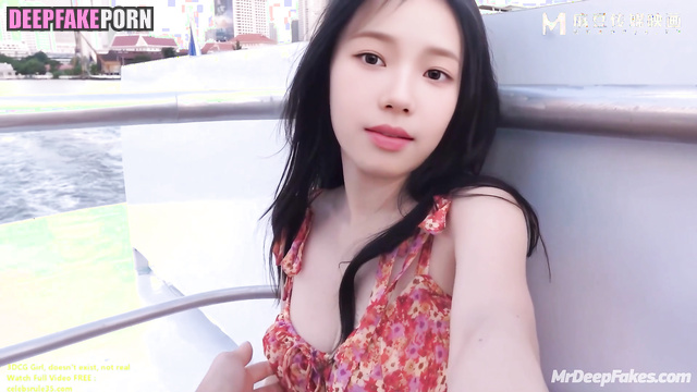 Guy sliding his dick between her legs in the bath - Karina (카리나 에스파) A.I.