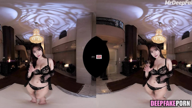 Fake Kyōko Yoshine wants you to fuck her in this dress 芳根 京子 フェイクポルノ