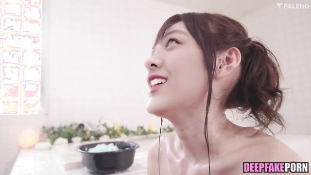 Brunette rubbing her pussy on his horny body 유나 있지 Yuna fake porn [PREMIUM]