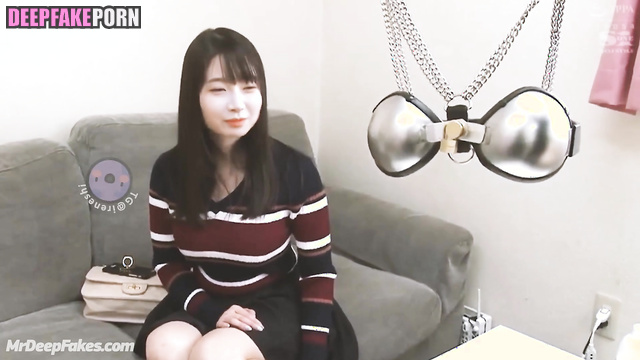 She was grateful to you for cum on her tits, fake Lee Ju-Eun (이주은 다이아)