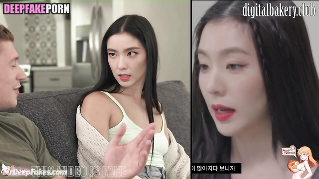 Interracial sex tapes with moaning and horny Irene (아이린 레드벨벳) face swap