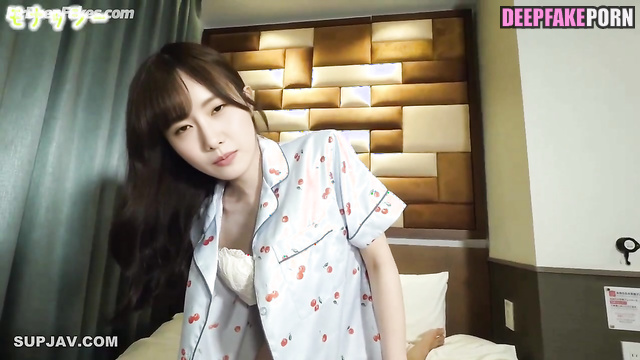 Pov ai scenes with Yoona (少女時代 本物の偽物) perfect fuck before sleep