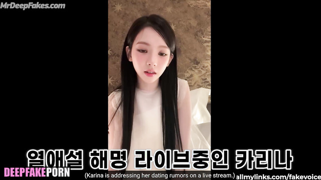 Three cocks will fuck her mouth / Karina (카리나 에스파) / deepfake erotic