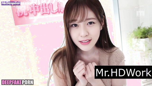 (정수정 가짜 포르노) pretty Krystal Jung never experienced such a cool orgasm, ai