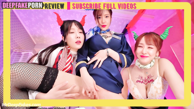 少女時代 Yoona x Taeyeon x Tiffany invite you into a world of lust 性別 sex SNSD