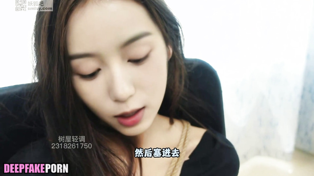 BDSM sex 性别 style is new for 周也 Zhou Ye but her pussy loved this feeling [PREMIUM]