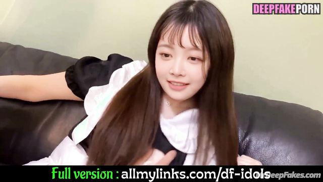 ルセラフィム ポルノ man in balaclave anjoying blowjob from housemaid, ai Eunchae