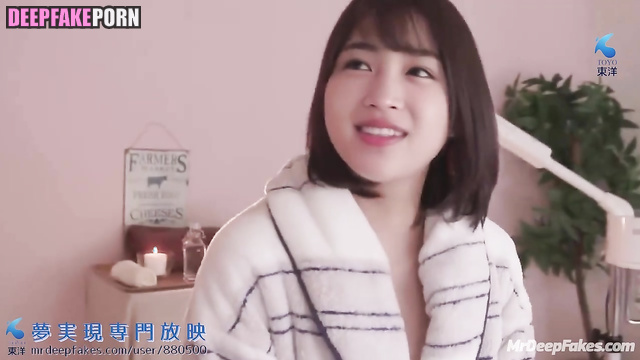Suzu Hirose is way too relaxed in this massage salon 広瀬すず porn ポルノ