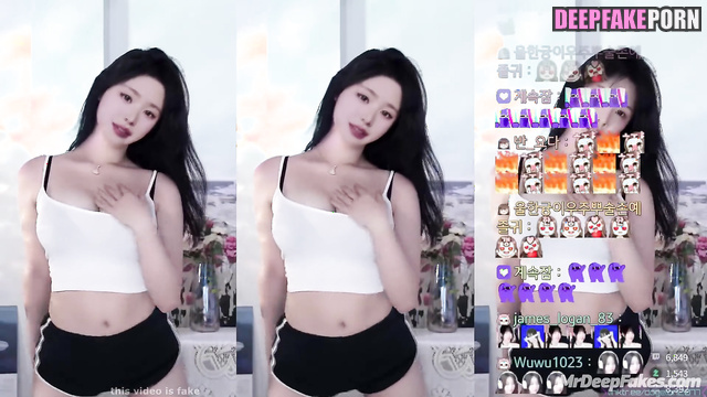 Busty Wonyoung performs her seductive dance アイヴ IVE アダルトビデオ adult video