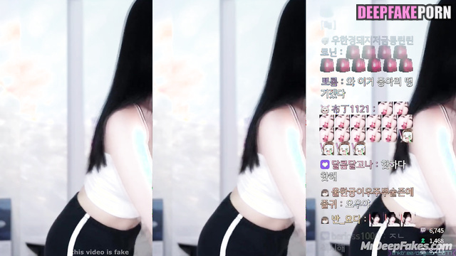 Sexy solo dance with energy Yujin アイズワン 偽の有名人のポルノ real fake