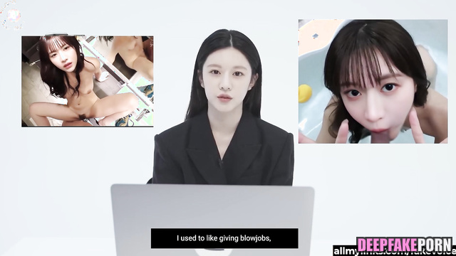 고윤정 딥 페이크 에로틱 slut watching her leaked porn video - pov Go Youn-Jung