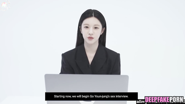 고윤정 딥 페이크 에로틱 slut watching her leaked porn video - pov Go Youn-Jung