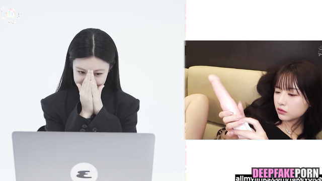 고윤정 스마트한 얼굴 변화 fake Go Youn-Jung watching her sex video