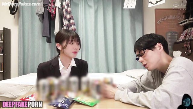 Pretty k-pop star Karina enjoying your sincere love / 카리나 에스파 fake porn