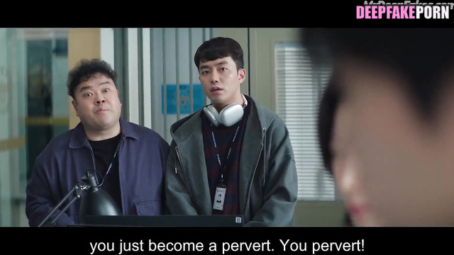 Brunette smiling during fuck with you - Park Shin-hye (박신혜 가짜 포르노) A.I.