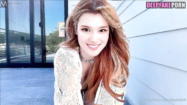 トゥワイス 情熱的なセックス she wants your cock between her tits / Sana face swap [PREMIUM]