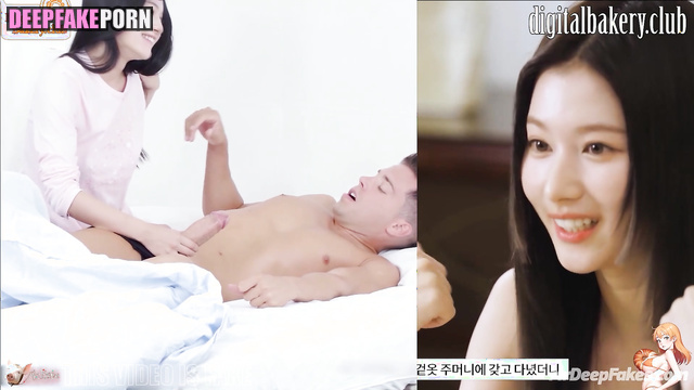 She said that white men are good in bed, Sana face swap / トゥワイス セックスシーン