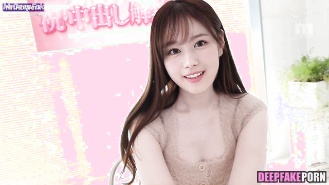 Skinny lady got a sperm her boy inside / Sana face swap / トゥワイス フェイクポルノ