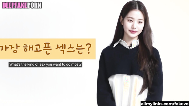 アイヴ 有名人のセックス someone leaked her sex tapes and she got upset, ai Wonyoung