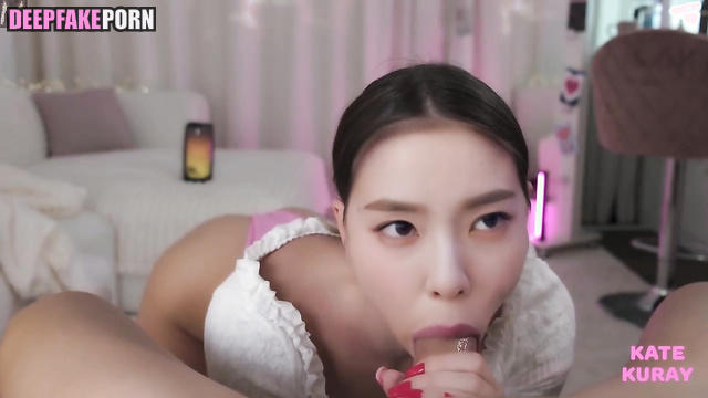 Beauty naughty girl Irene 아이린 레드벨벳 licking sweaty knees her fucker, ai [PREMIUM]