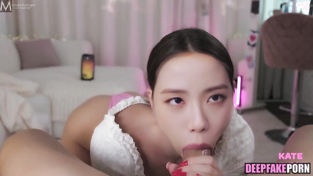 지수 블랙핑크 Jisoo licking his knees right now / fake celebrity porn [PREMIUM]