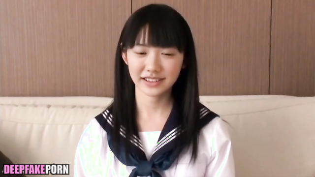 Teen and her first sensations of touching boobs, fake Mana Ashida 芦田愛菜 性別