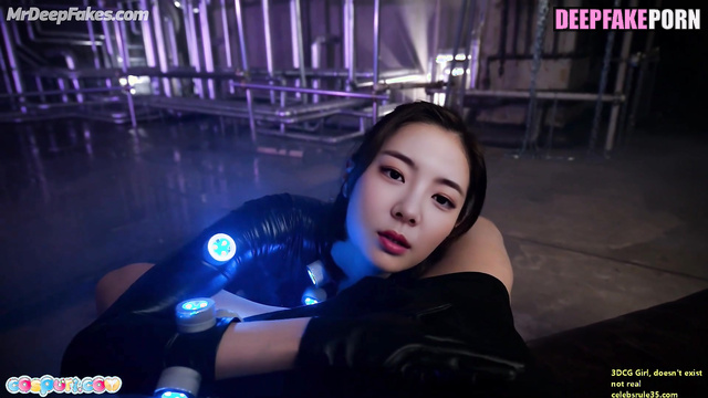 Lia wore a light-up suit to see your dick better / 리아 있지 / fake erotic