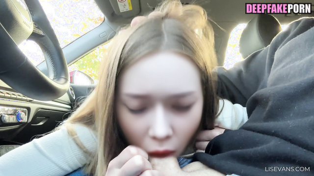 She doesn't hesitate to suck drivers' cocks 윈터 에스파 / Winter face swap [PREMIUM]