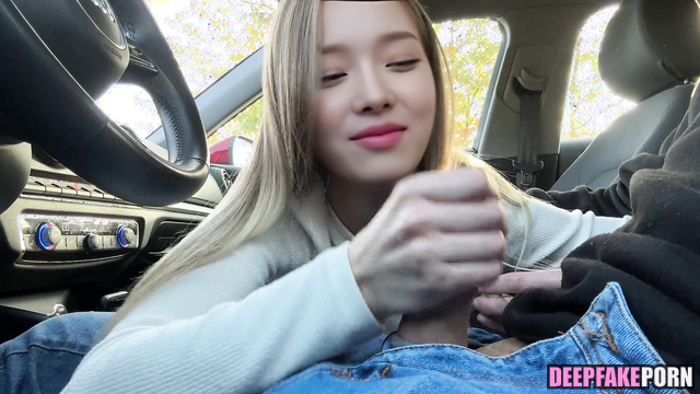 She doesn't hesitate to suck drivers' cocks 윈터 에스파 / Winter face swap [PREMIUM]