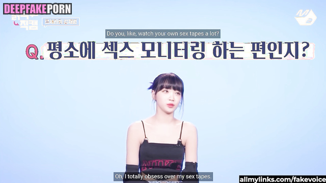 Chaewon is proud to show her フェイクポルノ freshly made fake porn for you アイズワン IZ*ONE