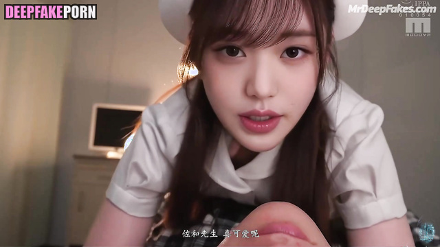 Nurse Wonyoung アイヴ takes care about patients (in naughty way) IVE ヌード nude