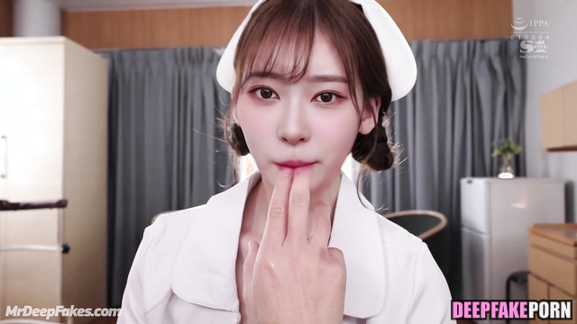 アイズワン フェイクポルノ nurse Minju decided to please you with something sweet, ai