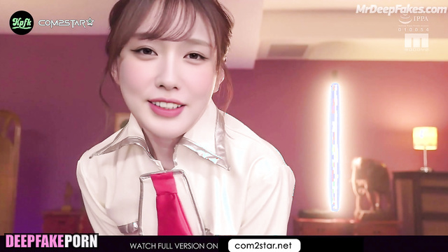 Sexy bunny touching your body - Miyeon (G)I-DLE face swap / 조미연 가짜 포르노