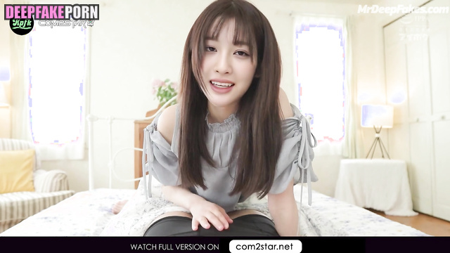 She making you blowjob and holding your hand - Sullyoon (설윤 엔믹스) pov A.I.