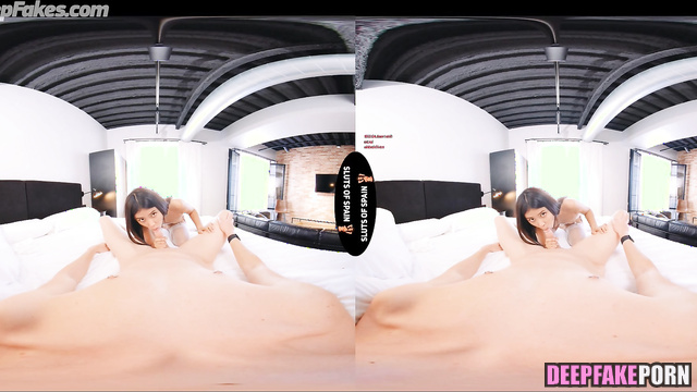 As an obedient girl IU 아이유 sucks dick with her skilfull mouth VR porn 포르노