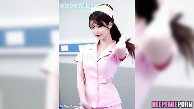 Nurse IU 아이유 will take away all of your sexual problems deepfake 딥페이크