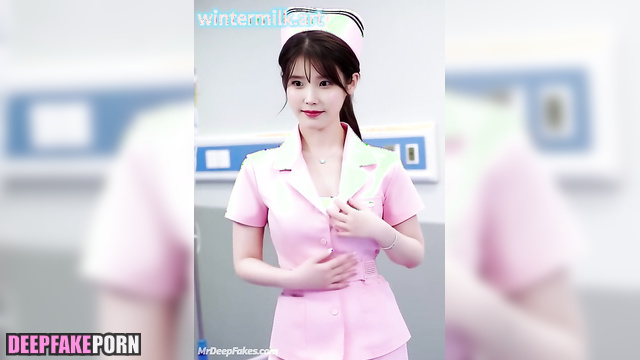 Nurse IU 아이유 will take away all of your sexual problems deepfake 딥페이크
