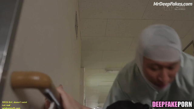 (大友花恋 フェイクポルノ) rude doctor fucked her suddenly - Otomo Karen face swap